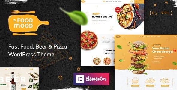 Foodmood v1.2.8 – Cafe & Delivery WordPress Theme