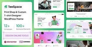 TeeSpace v1.2.6 – Print Custom T-shirt Designer WordPress theme