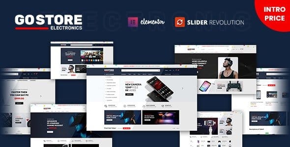 GoStore v1.2.4 – Elementor WooCommerce WordPress Theme