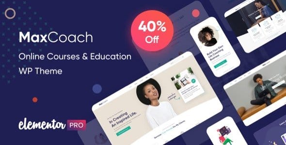 MaxCoach v2.7.6 – Online Courses & Education WP Theme