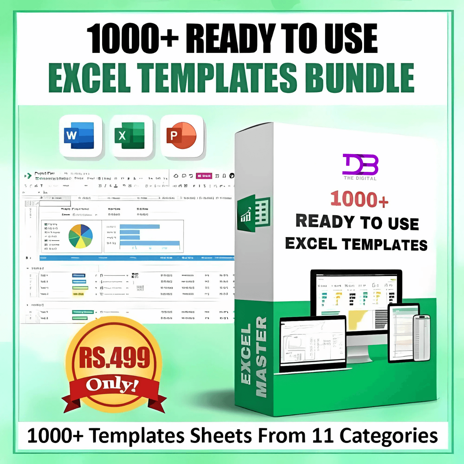 Ready to use Excel Templates Bundle