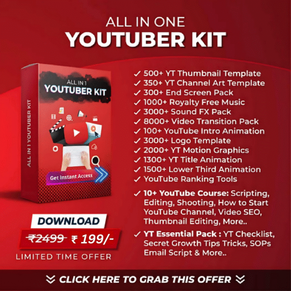 All in One Youtuber Kit Bundle